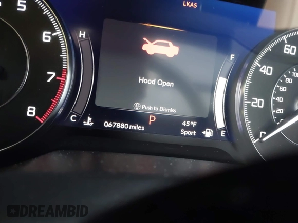 2019 Acura RDX w/Advance Pkg with VIN 5J8TC2H75KL017199, listed as a IAAI auction lot 41565130 with 67,880 mi miles. Bid and sale history available at carsss.com. Image 15.