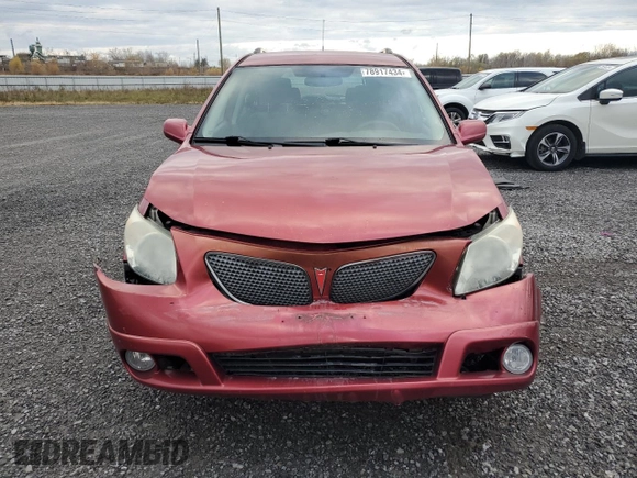 2005 Pontiac Vibe with VIN 5Y2SL63825Z416011, listed as a Copart auction lot 78917434 with 148,217 mi miles and Salvage Title. Bid and sale history available at carsss.com. Image 5.