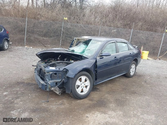 2009 Chevrolet Impala 3.5L LT with VIN 2G1WT57N591117180, listed as a IAAI auction lot 41783883 with NaN miles. Bid and sale history available at carsss.com. Image 2.