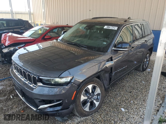 2024 Jeep Grand Cherokee с VIN 1C4RJYB64RC721003, выставлен на аукционе Copart как лот 61736425 с пробегом 34 204 миль миль и Чистый • Clean title. История ставок и продаж доступна на DreamBid. Изображение 1.