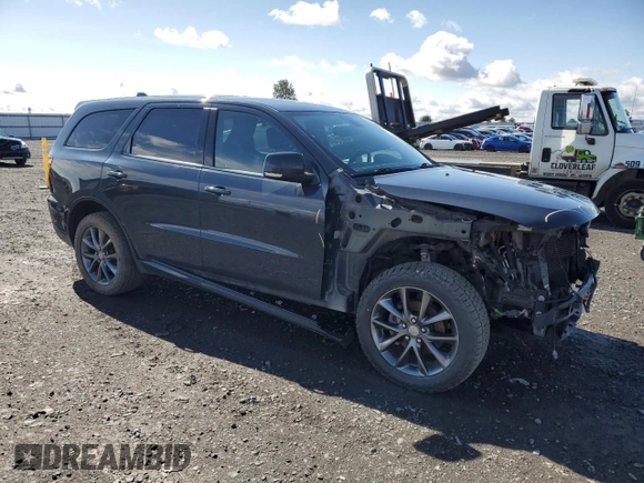 2018 Dodge Durango GT with VIN 1C4RDJDG3JC409344, listed as a Copart auction lot 56226295 with 102,297 mi miles and Salvage title. Bid and sale history available at DreamBid. Image 4.