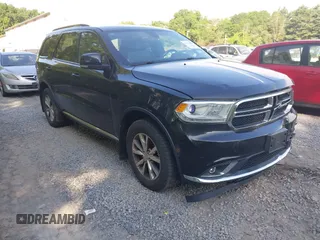 2015 Dodge Durango Limited with VIN 1C4RDJDG6FC740555, listed as a IAAI auction lot 42567890 with 172,656 mi miles and . Bid and sale history available at DreamBid. Image 1.