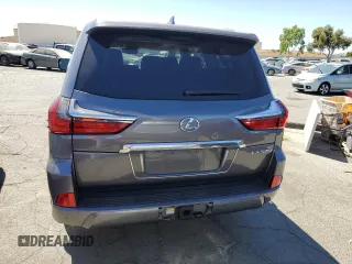 2018 Lexus LX with VIN JTJHY7AX0J4254556, listed as a Copart auction lot 64710904 with 76,701 mi miles and Salvage Title. Bid and sale history available at carsss.com. Image 6.