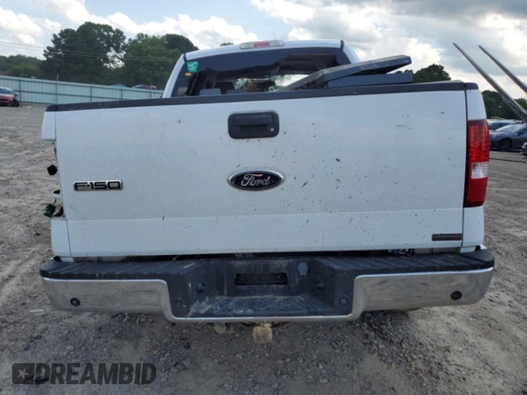 2007 Ford F-150 XLT with VIN 1FTPW14VX7FA99202, listed as a Copart auction lot 60229505 with 126,645 mi miles and Salvage title. Bid and sale history available at DreamBid. Image 6.