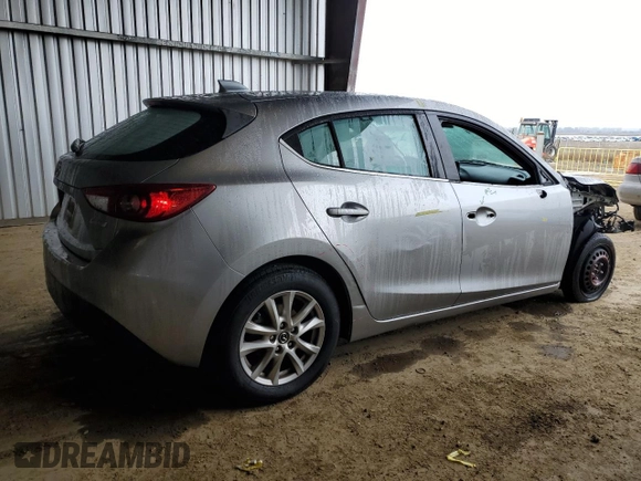 2014 Mazda 3 i Grand Touring with VIN JM1BM1M78E1158470, listed as a Copart auction lot 45487895 with 101,164 mi miles and Salvage Title. Bid and sale history available at DreamBid. Image 3.