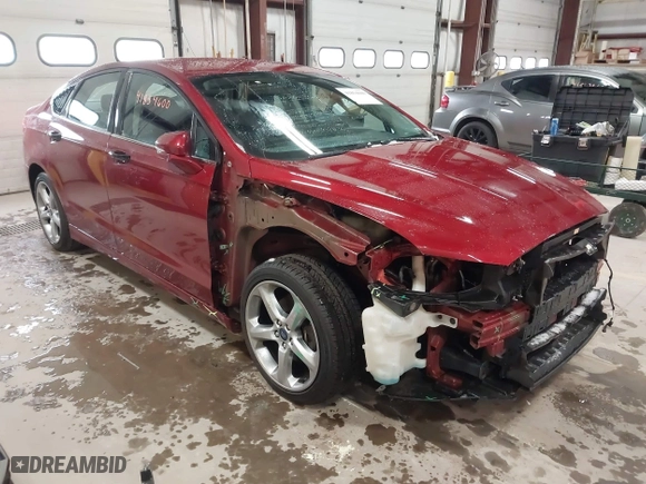 2014 Ford Fusion SE with VIN 3FA6P0H75ER109929, listed as a IAAI auction lot 41854600 with 124,957 mi miles. Bid and sale history available at carsss.com. Image 1.