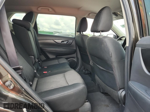 2017 Nissan Rogue S with VIN KNMAT2MV9HP589971, listed as a Copart auction lot 63442075 with 129,550 mi miles and Salvage title. Bid and sale history available at DreamBid. Image 11.