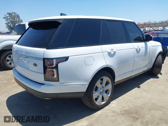 2020 Land Rover Range Rover HSE with VIN SALGS2RU0LA408144, listed as a IAAI auction lot 42298148 with 37,778 mi miles and . Bid and sale history available at DreamBid. Image 4.