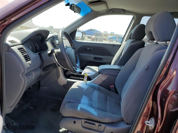2007 Honda Pilot EX with VIN 5FNYF28497B041940, listed as a Copart auction lot 53581635 with 221,572 mi miles and Clean Title. Bid and sale history available at carsss.com. Image 7.
