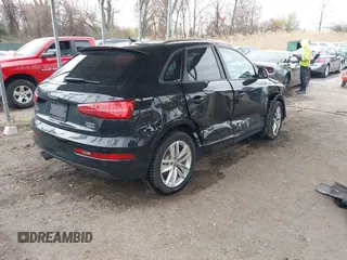 2017 Audi Q3 Premium with VIN WA1ECCFS4HR006201, listed as a IAAI auction lot 41876661 with 159,302 mi miles. Bid and sale history available at carsss.com. Image 4.