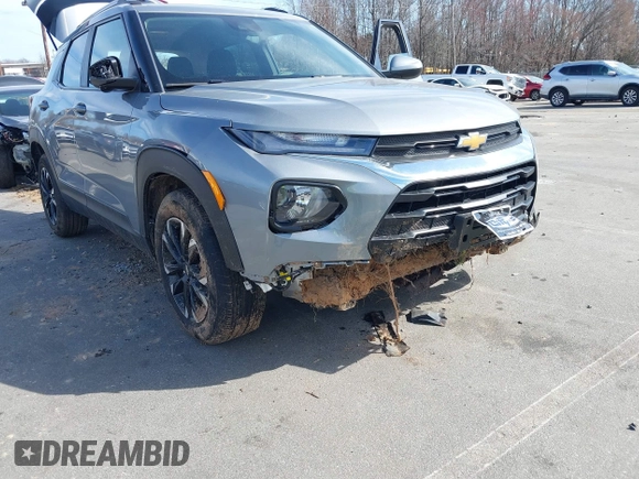2023 Chevrolet TrailBlazer LT with VIN KL79MPS22PB178748, listed as a IAAI auction lot 41669676 with 12,104 mi miles. Bid and sale history available at carsss.com. Image 6.