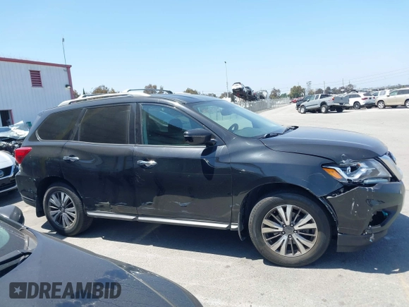 2017 Nissan Pathfinder Platinum with VIN 5N1DR2MM6HC615528, listed as a IAAI auction lot 42349325 with 155,632 mi miles and . Bid and sale history available at DreamBid. Image 13.