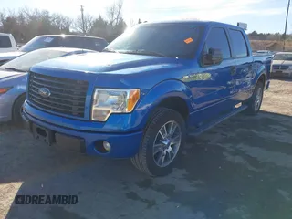 2014 Ford F-150 XL with VIN 1FTFW1CF6EKD90807, listed as a IAAI auction lot 41466067 with 127,686 mi miles. Bid and sale history available at carsss.com. Image 18.