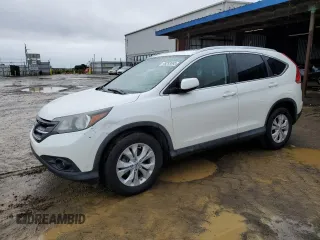 2012 Honda CR-V EX-L with VIN 5J6RM3H74CL030145, listed as a Copart auction lot 49293665 with 165,408 mi miles and Salvage Title. Bid and sale history available at carsss.com. Image 1.