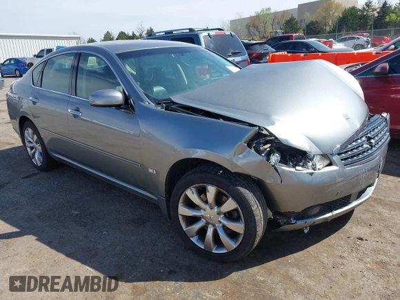 2007 Infiniti M x with VIN JNKAY01F07M459448, listed as a IAAI auction lot 41951902 with 182,668 mi miles. Bid and sale history available at carsss.com. Image 1.