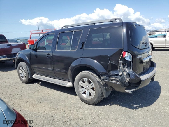 2010 Nissan Pathfinder SE with VIN 5N1AR1NN6AC612056, listed as a Copart auction lot 51922395 with 162,030 mi miles and Salvage Title. Bid and sale history available at carsss.com. Image 2.