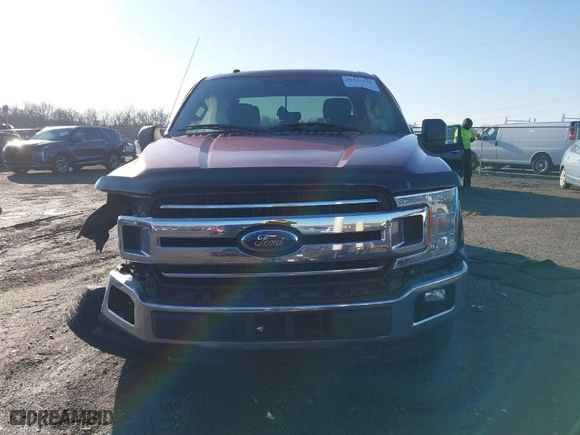2018 Ford F-150 XL with VIN 1FTEX1EB3JFA21375, listed as a IAAI auction lot 41517176 with 123,198 mi miles. Bid and sale history available at carsss.com. Image 12.