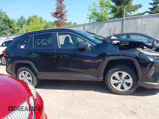 2019 Toyota RAV4 LE with VIN JTMH1RFV9KD515999, listed as a IAAI auction lot 42635692 with 87,345 mi miles and . Bid and sale history available at DreamBid. Image 13.