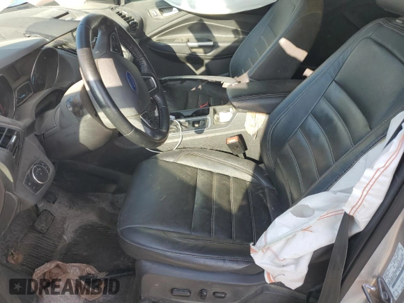 2017 Ford Escape Titanium with VIN 1FMCU9J95HUA48080, listed as a Copart auction lot 83202034 with 122,528 mi miles and Salvage Title. Bid and sale history available at carsss.com. Image 7.