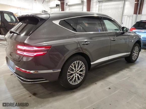 2025 Genesis GV80 Standard with VIN KMUHFESB7SU241625, listed as a Copart auction lot 42236975 with 6,931 mi miles and Clean Title. Bid and sale history available at carsss.com. Image 3.