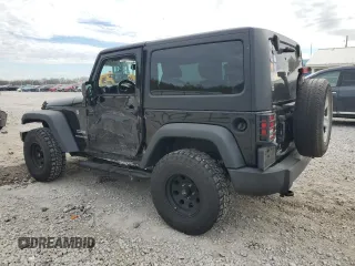 2017 Jeep Wrangler Sport with VIN 1C4AJWAG1HL618454, listed as a Copart auction lot 50206695 with 90,324 mi miles and Salvage Title. Bid and sale history available at DreamBid. Image 2.