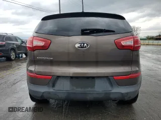 2011 Kia Sportage LX with VIN KNDPB3A26B7025375, listed as a Copart auction lot 51046685 with 162,482 mi miles and Salvage Title. Bid and sale history available at carsss.com. Image 6.