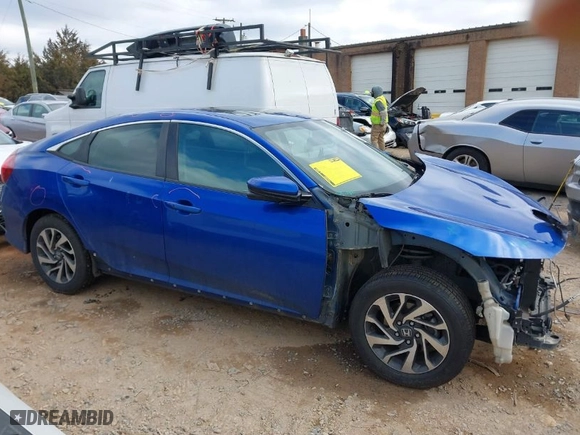 2016 Honda Civic Sedan EX with VIN 19XFC2F77GE009281, listed as a IAAI auction lot 41533440 with 127,244 mi miles. Bid and sale history available at carsss.com. Image 14.