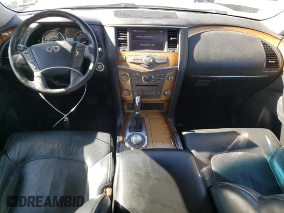 2011 Infiniti QX56 7-passenger with VIN JN8AZ2NE9B9002889, listed as a Copart auction lot 77070934 with 167,397 mi miles and Clean Title. Bid and sale history available at carsss.com. Image 8.