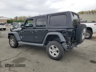 2018 Jeep Wrangler Unlimited Sport с VIN 1C4HJXDG2JW251245, выставлен на аукционе Copart как лот 55234815 с пробегом 70 424 миль миль и Списание • Salvage title. История ставок и продаж доступна на DreamBid. Изображение 2.