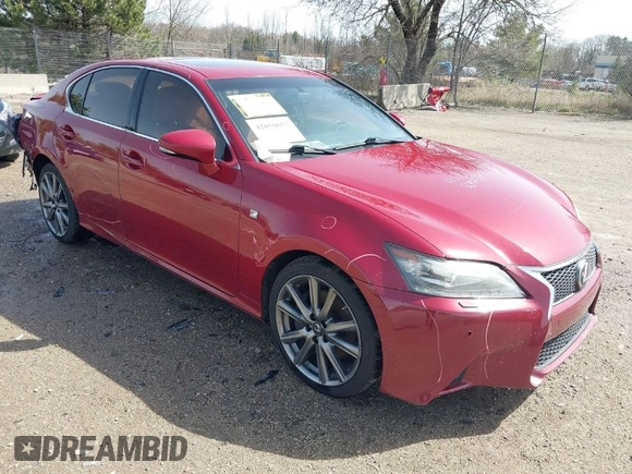 2013 Lexus GS 350 z VIN JTHCE1BL6D5015637, wystawiony jako IAAI lot #42059657 z przebiegiem 210 472 mil mil oraz . Historia ofert i sprzedaży dostępna na DreamBid. Obrazek 1.