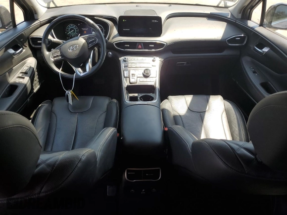 2021 Hyundai Santa Fe Hybrid Limited with VIN KM8S5DA18MU002923, listed as a Copart auction lot 64504734 with 37,445 mi miles and Salvage Title. Bid and sale history available at carsss.com. Image 8.