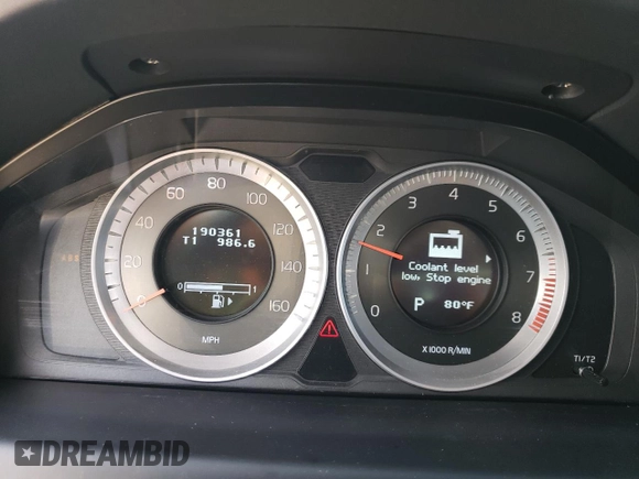2011 Volvo S80 3.0L Turbo z VIN YV1902AH9B1147724, wystawiony jako Copart lot #42264955 z przebiegiem 190 361 mil mil oraz Szkoda całkowita • Salvage title. Historia ofert i sprzedaży dostępna na DreamBid. Obrazek 9.