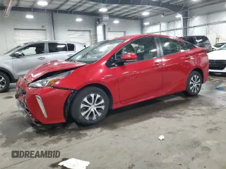 2020 Toyota Prius LE z VIN JTDL9RFU0L3017286, wystawiony jako Copart lot #58263985 z przebiegiem 64 694 mil mil oraz Szkoda całkowita • Salvage title. Historia ofert i sprzedaży dostępna na DreamBid. Obrazek 1.