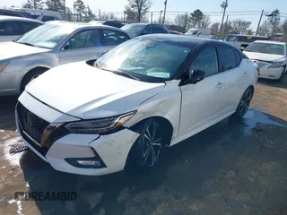 2021 Nissan Sentra SR with VIN 3N1AB8DV5MY202253, listed as a IAAI auction lot 41676729 with 103,842 mi miles and . Bid and sale history available at DreamBid. Image 6.
