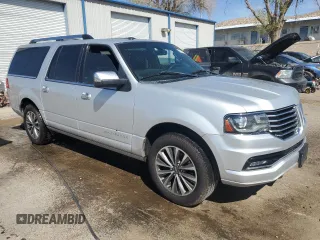 2015 Lincoln Navigator z VIN 5LMJJ3HT9FEJ02435, wystawiony jako Copart lot #49394715 z przebiegiem 117 734 mil mil oraz Czysty tytuł • Clean title. Historia ofert i sprzedaży dostępna na DreamBid. Obrazek 4.