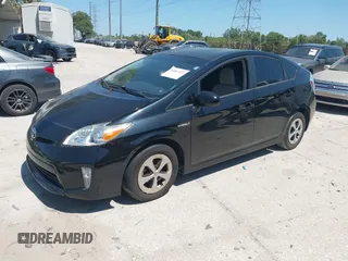 2012 Toyota Prius One with VIN JTDKN3DU8C0333155, listed as a IAAI auction lot 42062427 with 190,320 mi miles. Bid and sale history available at carsss.com. Image 2.