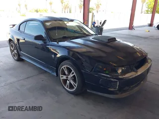 2003 Ford Mustang Premium Mach 1 with VIN 1FAFP42R83F437440, listed as a IAAI auction lot 42310934 with 110,726 mi miles and . Bid and sale history available at DreamBid. Image 1.