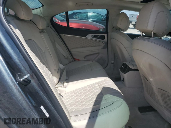 2019 Genesis G70 3.3T Advanced with VIN KMTG34LE1KU021425, listed as a Copart auction lot 72706024 with 56,825 mi miles and Salvage Title. Bid and sale history available at carsss.com. Image 10.