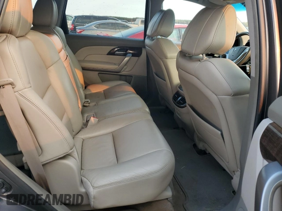 2012 Acura MDX Tech/Entertainment Pkg with VIN 2HNYD2H40CH512376, listed as a Copart auction lot 50710405 with 134,872 mi miles and Clean Title. Bid and sale history available at carsss.com. Image 10.