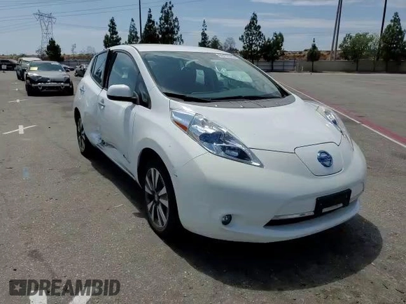 2015 Nissan LEAF SV with VIN 1N4AZ0CP6FC323839, listed as a Copart auction lot 62478103 with 59,069 mi miles. Bid and sale history available at carsss.com. Image 11.