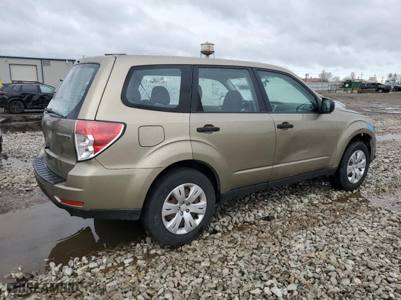 2009 Subaru Forester (Natl) X with VIN JF2SH61639H714616, listed as a Copart auction lot 49660985 with 70,754 mi miles and Salvage Title. Bid and sale history available at carsss.com. Image 3.