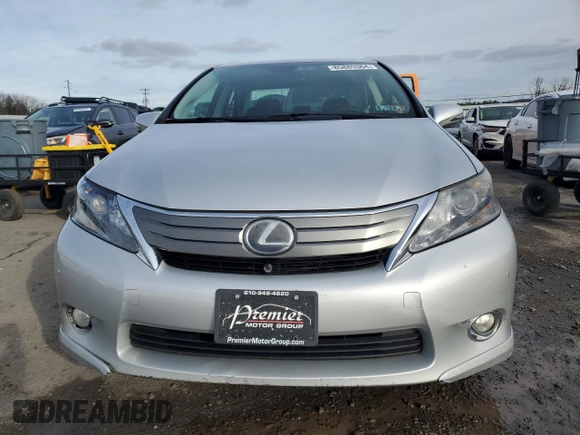 2010 Lexus HS 250h with VIN JTHBB1BA7A2020622, listed as a Copart auction lot 85885364 with 156,388 mi miles and Clean Title. Bid and sale history available at DreamBid. Image 5.