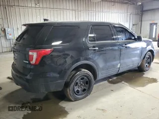 2016 Ford Police Interceptor Utility z VIN 1FM5K8AT6GGB65457, wystawiony jako Copart lot #48235605 z przebiegiem 104 513 mil mil oraz Szkoda całkowita • Salvage title. Historia ofert i sprzedaży dostępna na DreamBid. Obrazek 3.