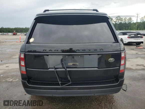 2015 Land Rover Range Rover HSE with VIN SALGS2VF2FA202142, listed as a Copart auction lot 56581685 with 59,997 mi miles and Salvage title. Bid and sale history available at DreamBid. Image 6.