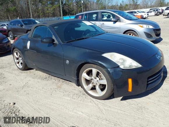 2006 Nissan 350Z Touring with VIN JN1AZ36A46M480186, listed as a IAAI auction lot 41663579 with 114,176 mi miles. Bid and sale history available at carsss.com. Image 1.