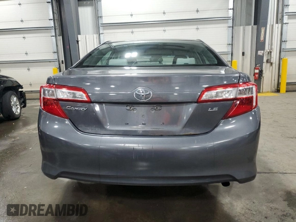 2014 Toyota Camry L with VIN 4T4BF1FK9ER340125, listed as a Copart auction lot 53809395 with 165,827 mi miles and Salvage Title. Bid and sale history available at DreamBid. Image 6.
