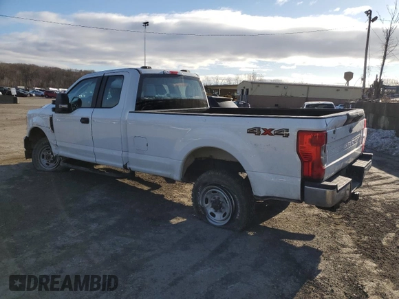 2022 Ford F-250 XL with VIN 1FT7X2B6XNEG39326, listed as a Copart auction lot 88091315 with 54,242 mi miles and Salvage Title. Bid and sale history available at DreamBid. Image 2.