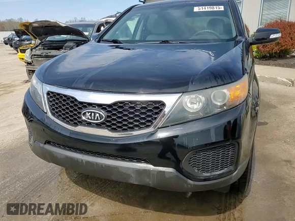 2012 Kia Sorento LX with VIN 5XYKT4A18CG232603, listed as a Copart auction lot 51419815 with 141,911 mi miles and Non Repairable. Bid and sale history available at carsss.com. Image 13.