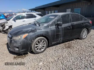2014 Subaru Impreza Premium with VIN JF1GJAC65EH025251, listed as a Copart auction lot 59801935 with 95,216 mi miles and Salvage title. Bid and sale history available at DreamBid. Image 1.