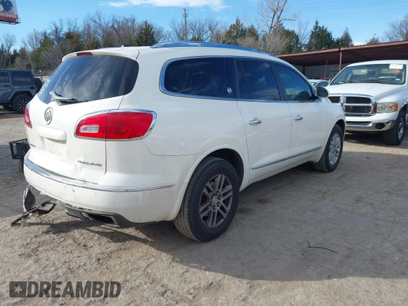 2014 Buick Enclave Convenience with VIN 5GAKRAKDXEJ140211, listed as a IAAI auction lot 41345568 with 123,121 mi miles. Bid and sale history available at carsss.com. Image 4.